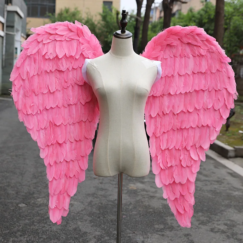 

White New Style Angel Wings Cosplay Props Catwalk Show Props Festival Angel Feather Wings Window Props Underwear Catwalk