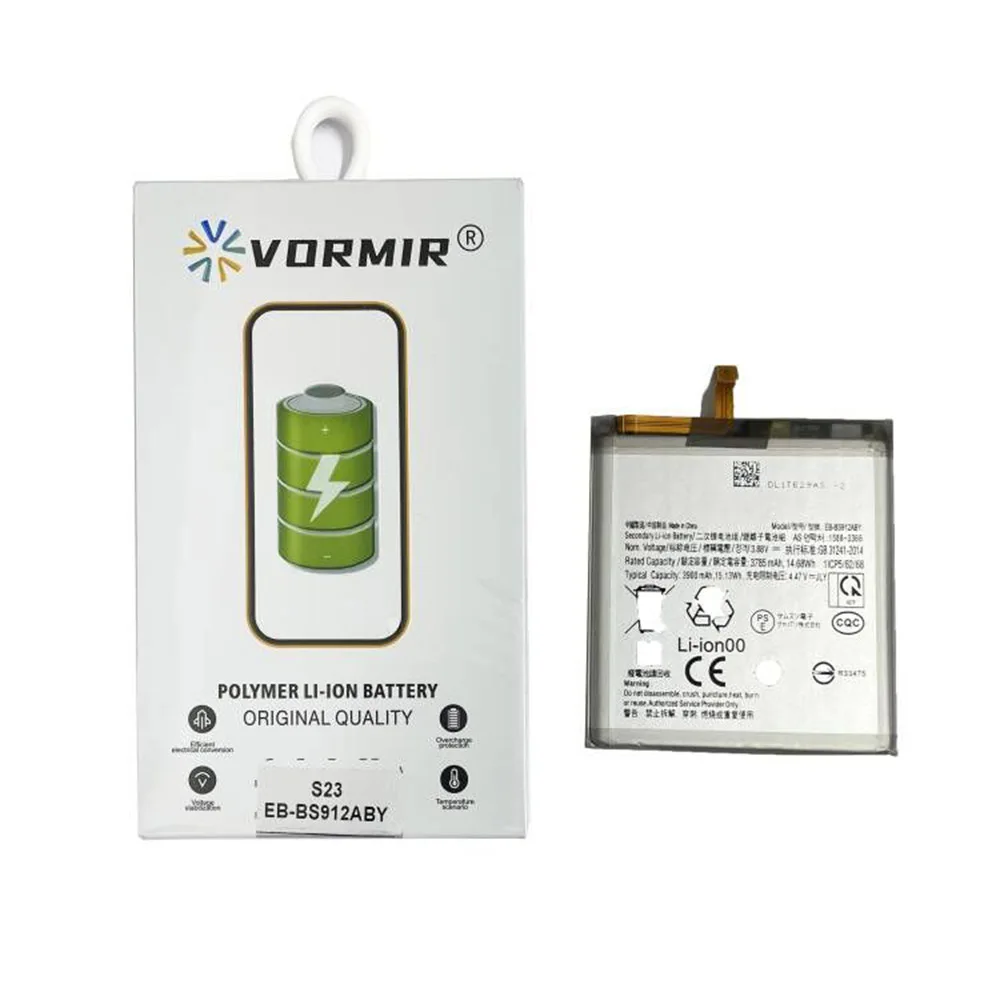 10 قطعة بطارية لأجهزة سامسونج S10 S10Edge S20 S22 S25 Plus Ultra S21 5G S23 S24 S23 FE قسط استبدال بطارية الكوبالت النقي