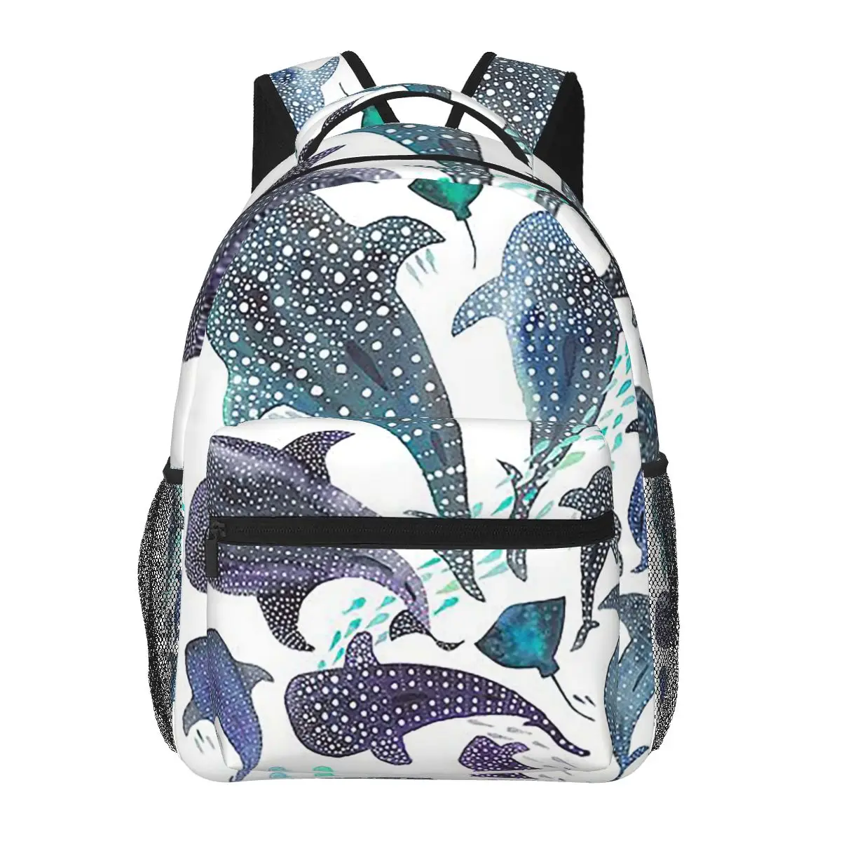 

Кит Акула, Рэй и Морские существа Игры Студенческий рюкзак Школьная сумка Пеший туризм Путешествия Рюкзак Мужчины Женщины Мода Книжная сумка Сумки на плечо