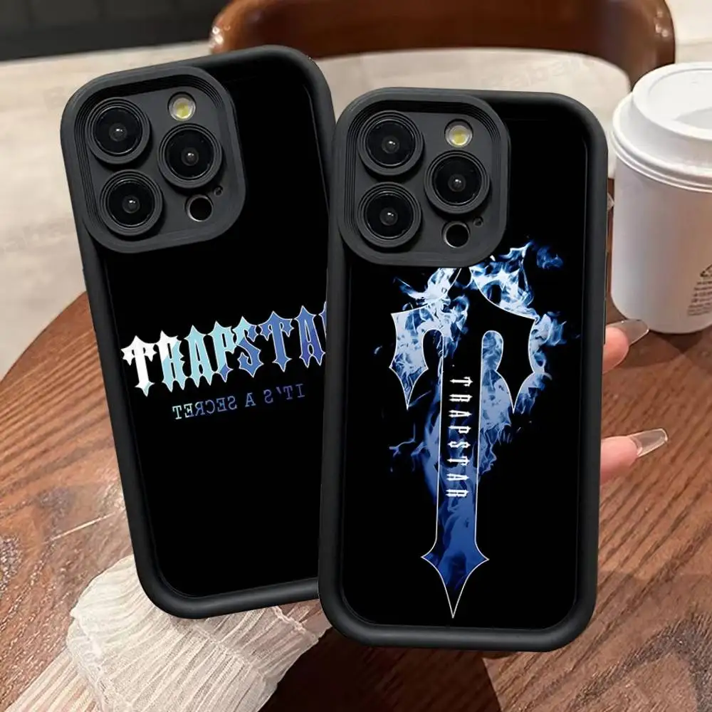 

T-Trapstars Phone Case For IPhone 17 16 15 14 13 12 11 Pro Max Plus Mini Luck Cover