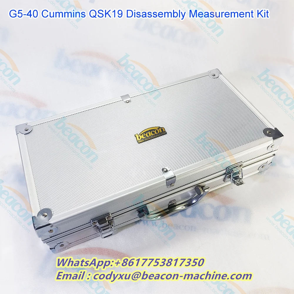 Common Rail Injector for Cummins QSK19 Disassembly Measurement Kit Testing Repair Tool Kit Adaptor Repair Tools
