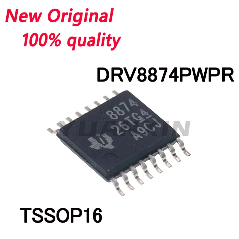 5-10/PCS New Original DRV8874PWPR DRV8874PWP DRV8874 8874 TSSOP16 Brush DC motor drive chip 4.5V~37V In Stock