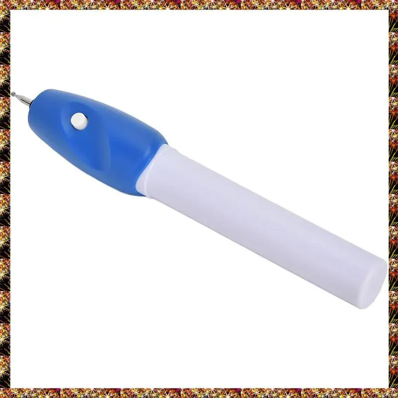Penna per incisione in plastica portatile BTCL affidabile, penna per intaglio elettrica per etichette di benedizione per etichette per animali domestici Behangroller