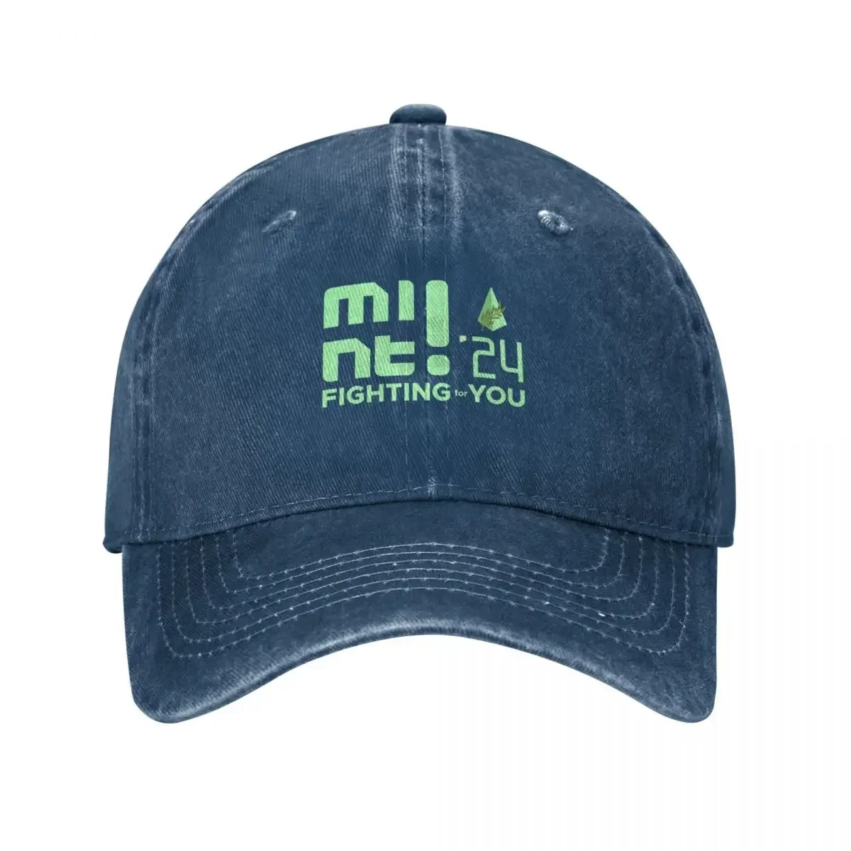 Mint! 2524 Campaign Sticker Baseball Cap Golf Hat Man Icon Hat Man Luxury Male hat Women's Beach Men's