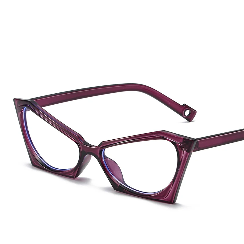 Computer Glasses Frame Women Men Anti Blue Light Polygon Special-Shaped Eyewear Blocking Glasses Optical Spectacle Eyeglass