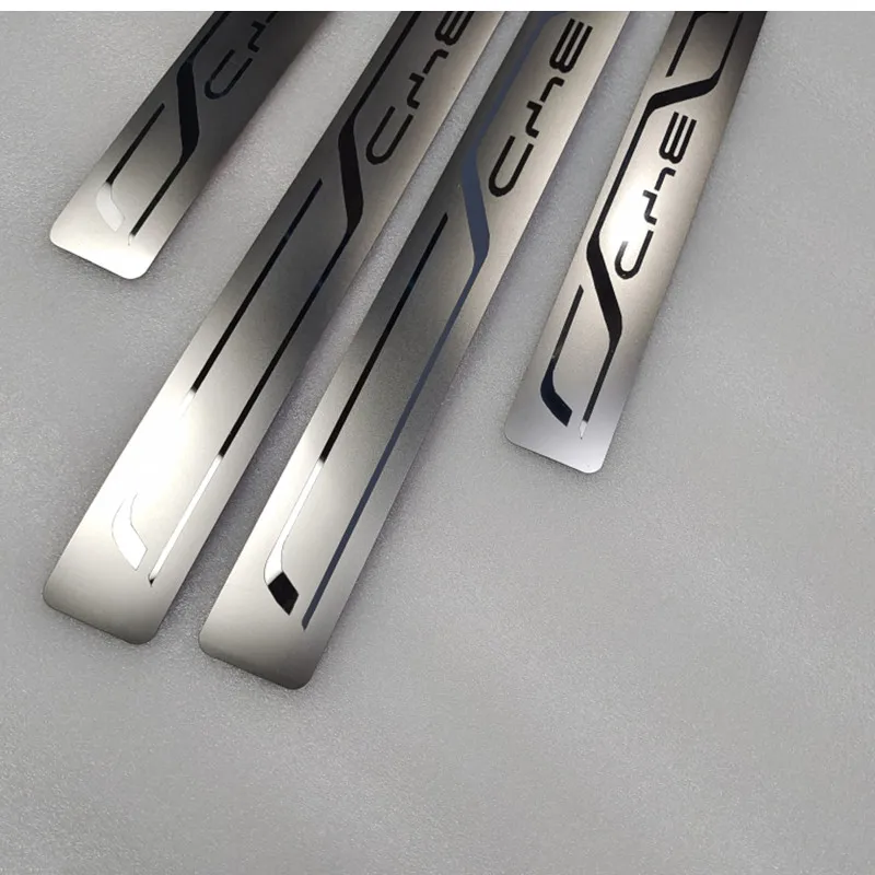 For Atto 3 ATTO 2 yuan plus song  Stainless Steel Door Sill Scuff Plate Protection Sticker Car Styling Accessories 2020 2021