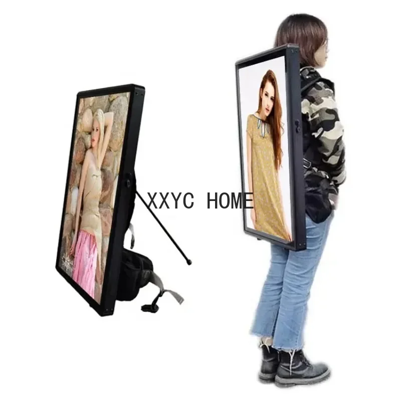 

32inch LCD Digital Walker Billboard Backpack Walking Billboard Human Walking Advertising Billboard
