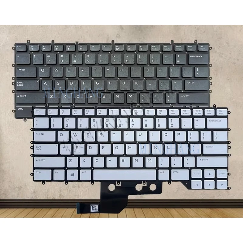 Nuevo Teclado Estadounidense para Dell Alienware M15 R2 M15 R3 M15 R4 03CN77 con Retroiluminación RGB