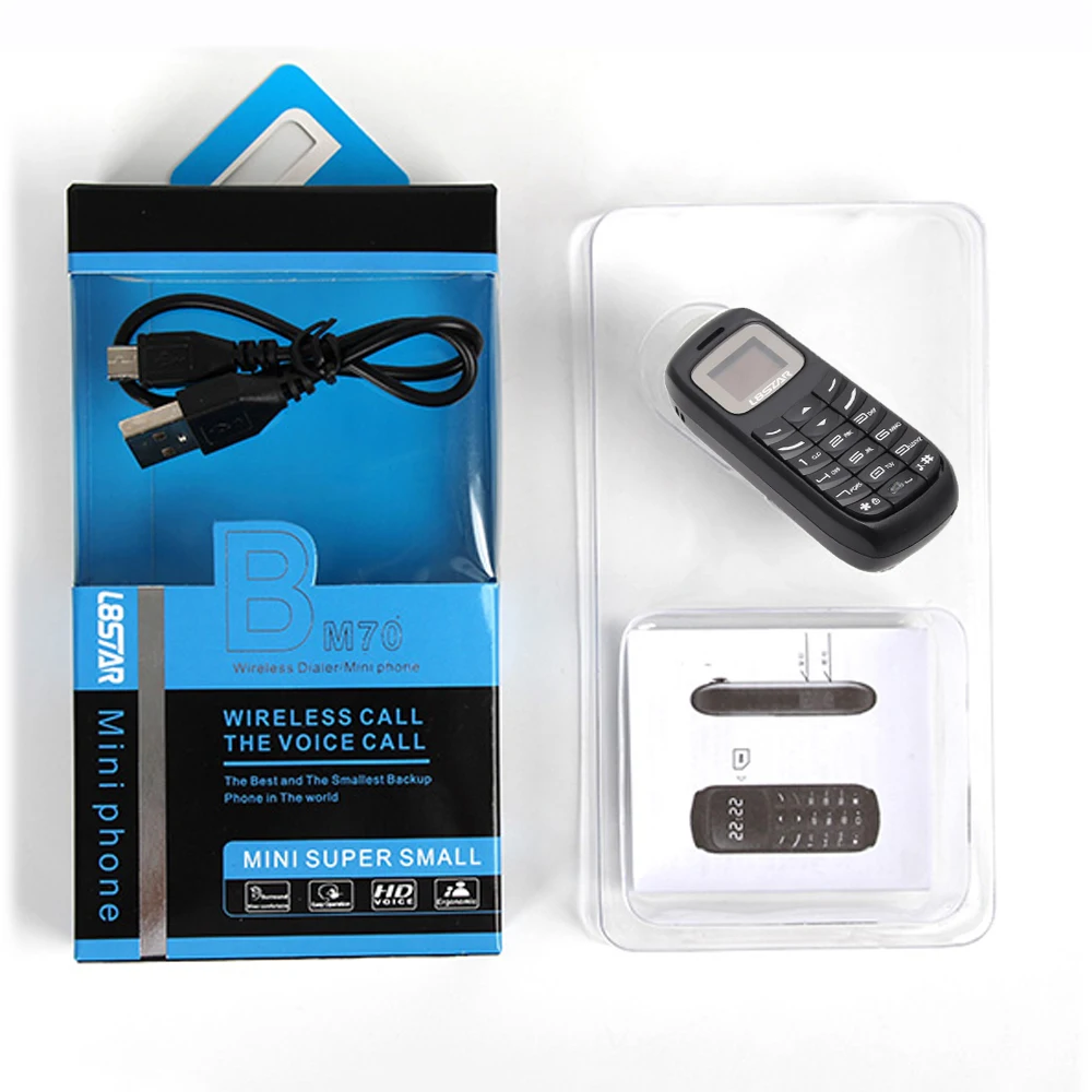 Iphoneおよびandroid用のbluetoothヘッドセットbm70pk bm50,ミニダイヤラー,携帯電話ヘッドセット,ステレオベース,マジックボイス,simカード