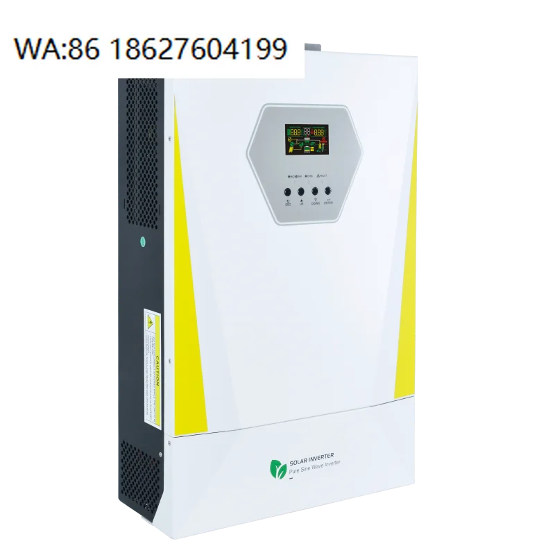 High Frequency 48V 6.2KW Single Output Hybrid Solar Inverter 98% Efficiency for Home Solar Power System