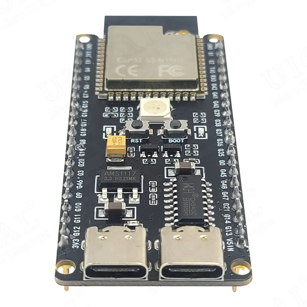 ESP32-S3-DevKitC-1 Development Board BT 2.4G Wifi Module for Arduino 16MB FLASH N16R8 42Pin CH340C Type-C ESP32 S3 8MB PSRAM