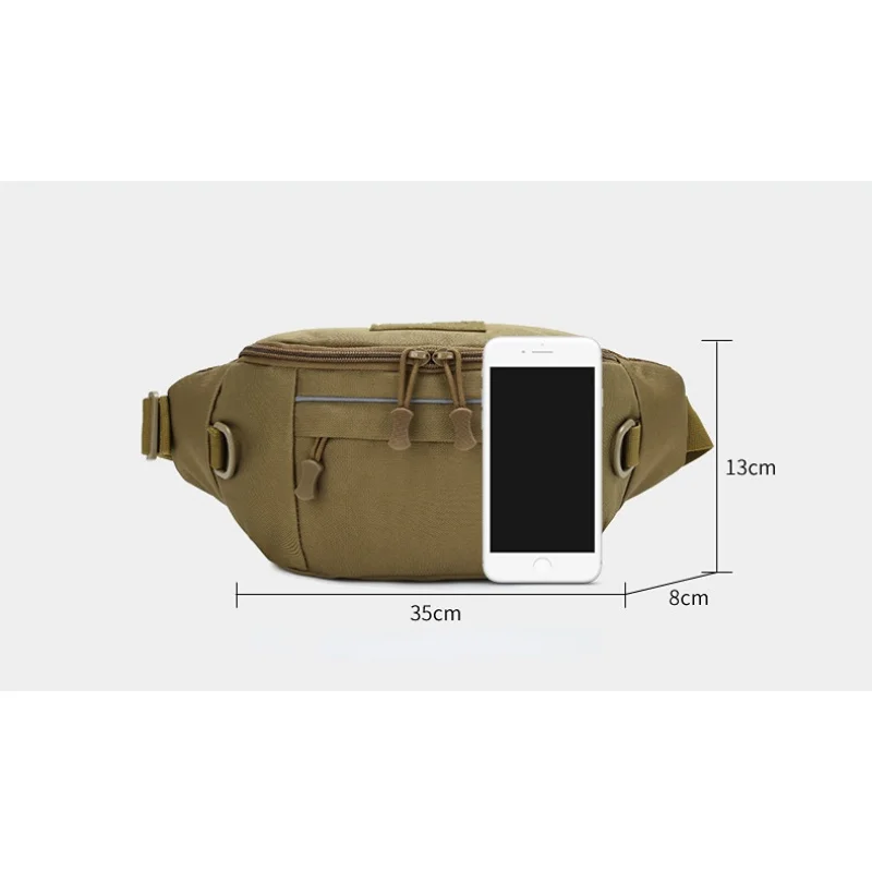 Chikage Trekking Travel Climbing Waist Packs High Quality Fishing Hunting Bags Multi-function Large Capacity Lightweight Bags