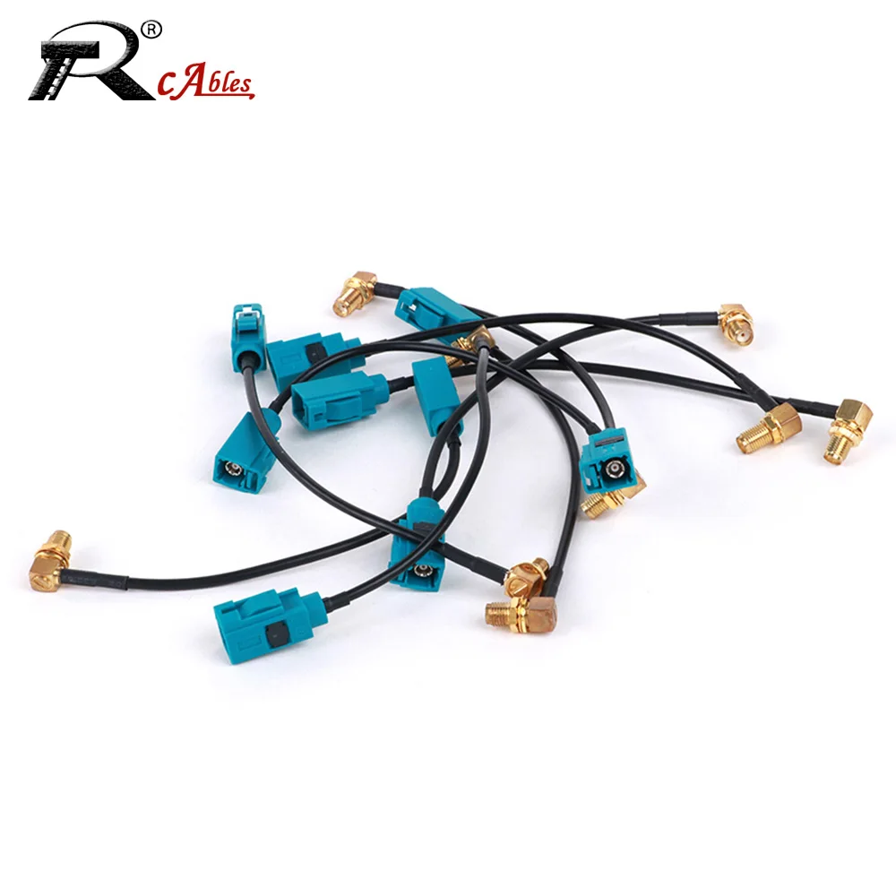 

1PC Fakra Z Male/Female Jack to SMA Male Plug RG174 Cable GPS Antenna Extension Adapter RF Coaxial Pigtail for Auto Car Vehicle