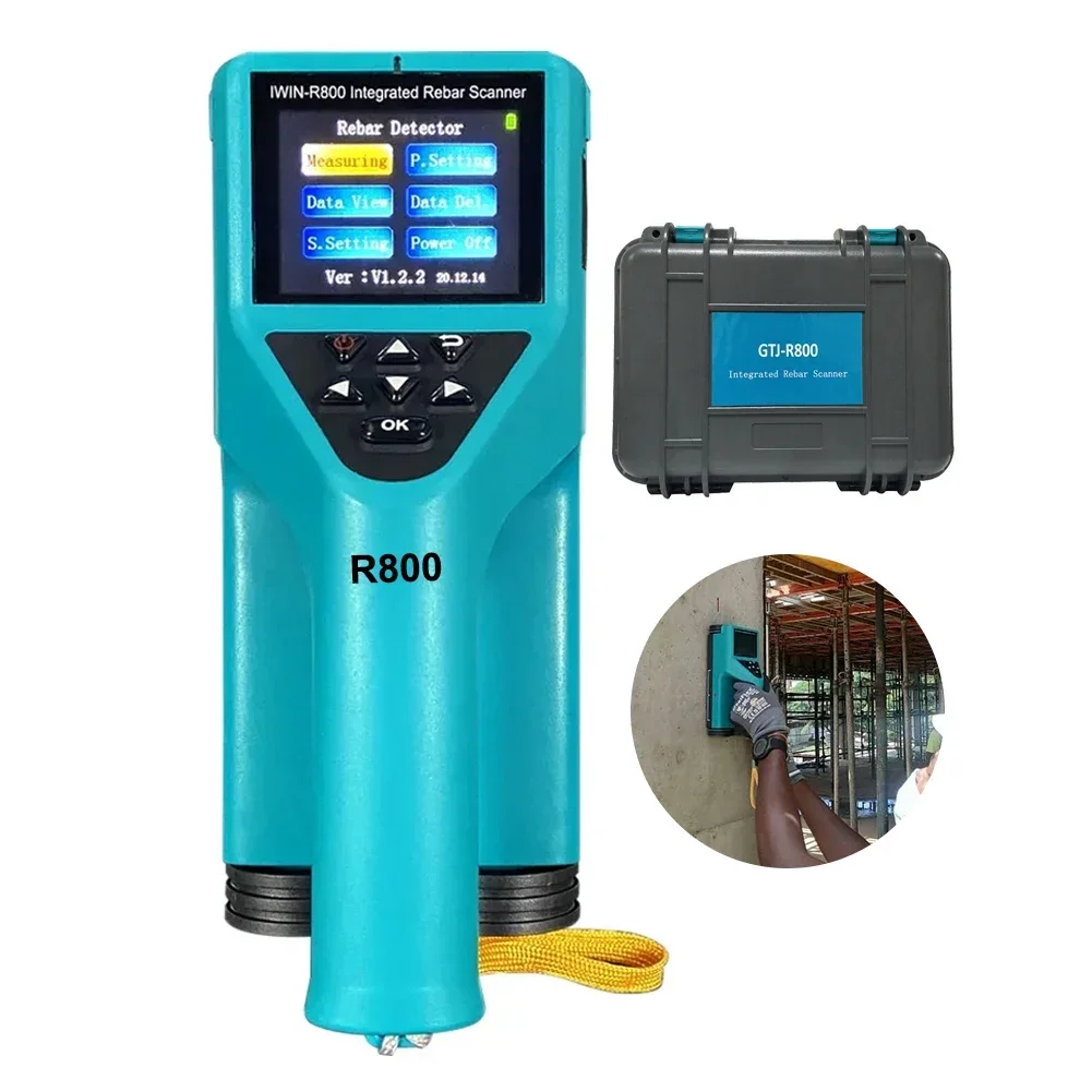 Factory Price Portable High Precision R800 Integrated Rebar X Ray Detector Concrete Reinforcement Scanner Rebar Finder