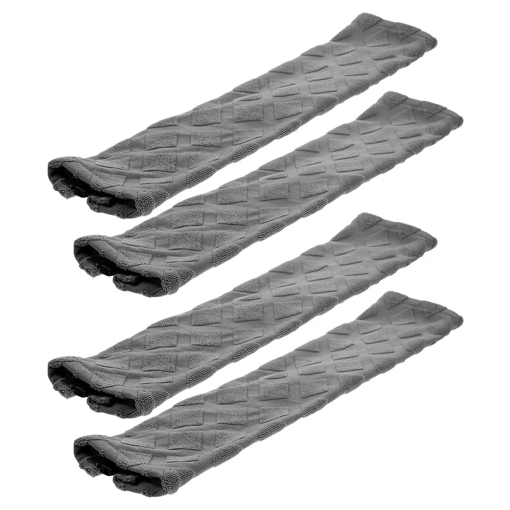 

4pcs Elastic Gaming Armrest Covers Scratch-Resistant Stretchable Office Chair Arm Protectors Pineapple Design Washable For Home