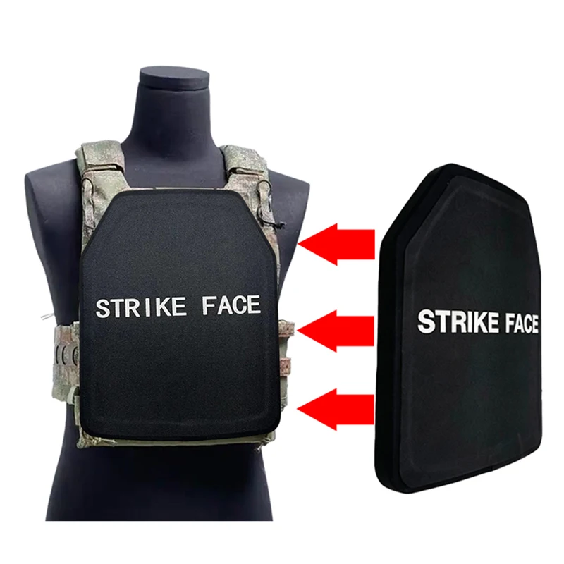 1Pcs 10x12inches pure PE Plate board tactical insertion board backpack deck defense shield self-defense