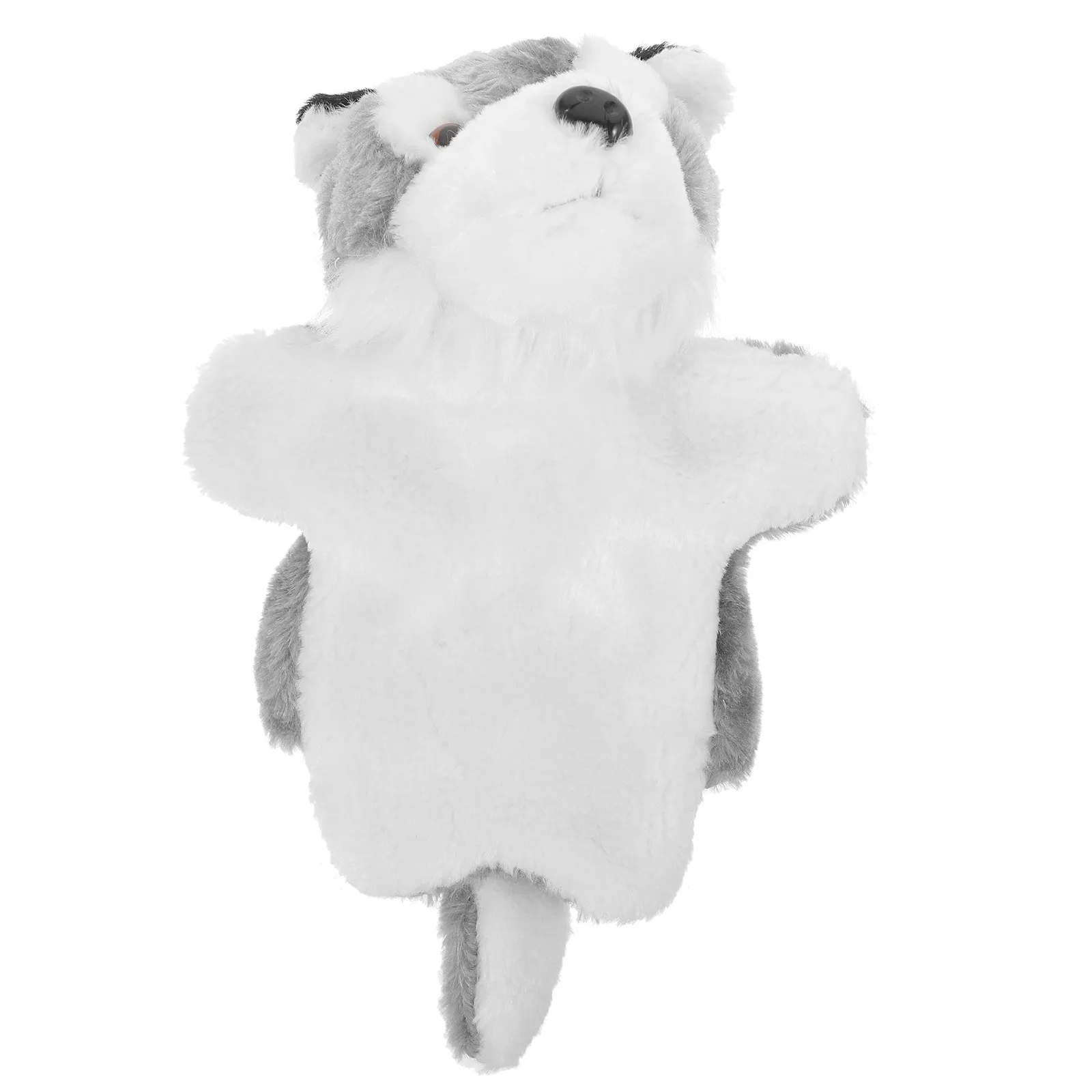 

Cute Cartoon Wolf Hand Puppet Stimulates Imagination Vocabulary Dexterity Emotional Communication Perfect Birthday Gift