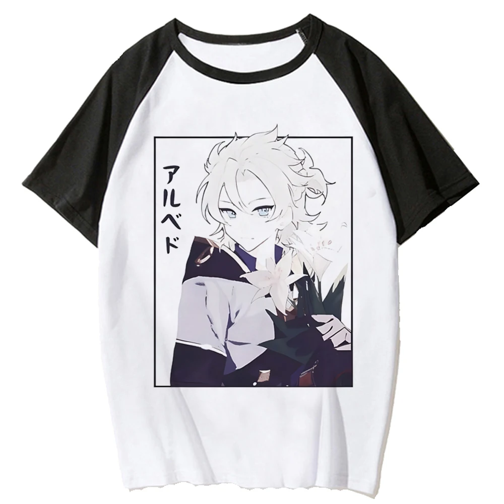 

Genshin Impact t-shirts women anime Tee girl Japanese 2000s anime clothes