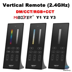 Miboxer Y1 Y2 Y3 Brightness CCT RGB+CCT Vertical Remote Control 2.4GHz 3V Color Temperaturen Dimmer for LED Buld LED Strip Light