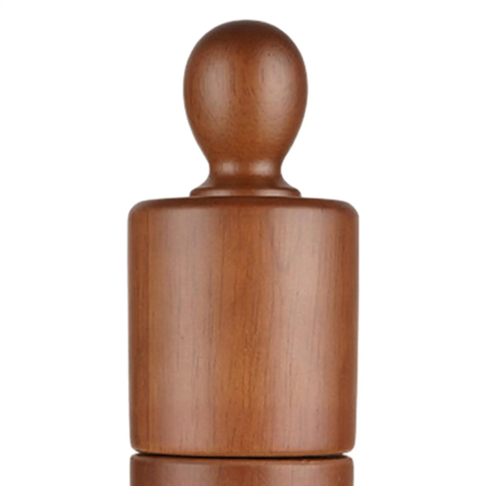 Wooden Pepper Mill Adjustable Shaker Refillable with Ceramic Core Professional Salt Grinder for Pepper Salt Mung Bean Peppercorn