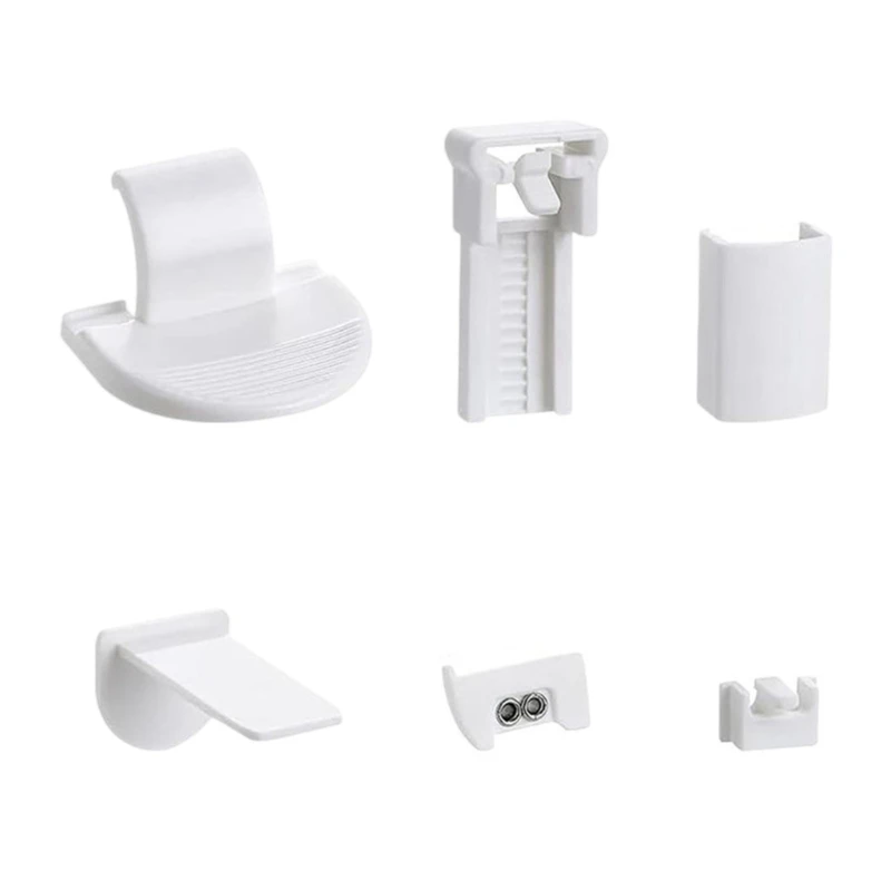 36Pcs Pleated Blind Brackets Accessories Kits Easy Installation Roller Curtain Clamp Support Window Shade Repair Parts