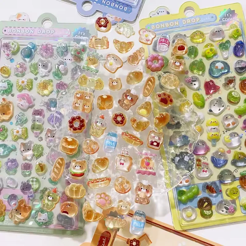 �y�Z�[�����z���킢������ 3D �X�e�b�J�[���킢���f�R�X�e�b�J�[ DIY �d�b�ו��I�[�g�o�C�̃��b�v�g�b�v�X�[�c�P�[�X�f�J�[���X�e�b�J�[