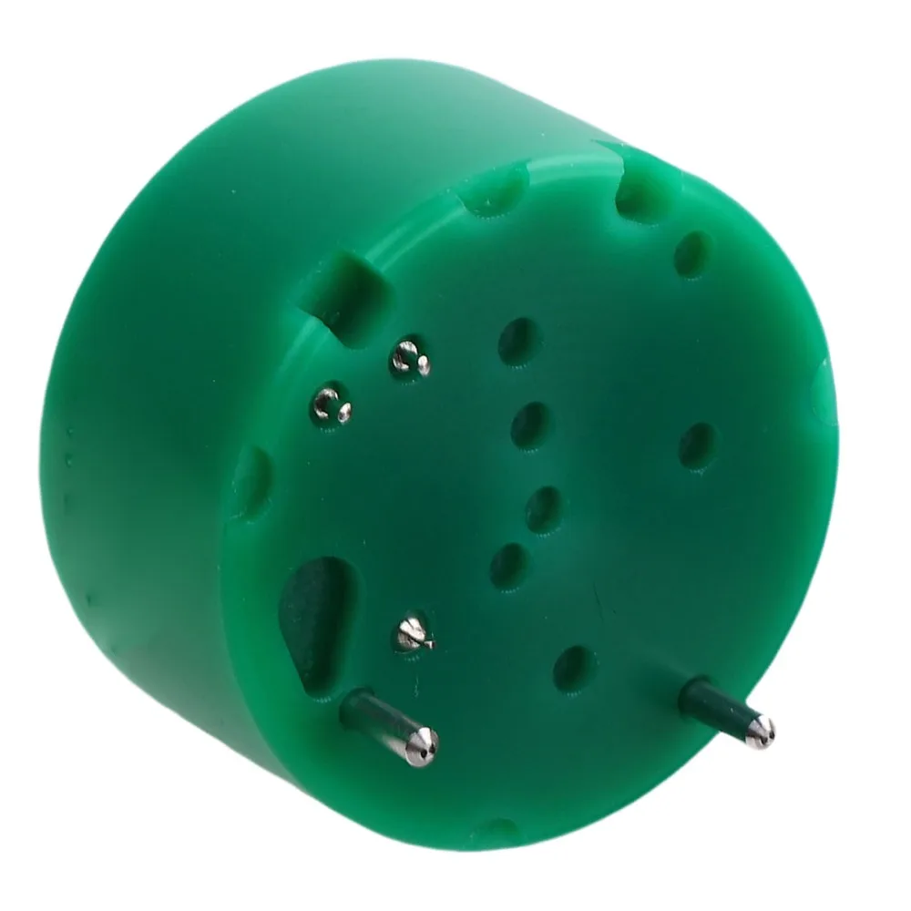 Practical Green Watch Movement Holder Plastic Small Size Chronograph Movement Base Watch Repair Tool For Watchmakers