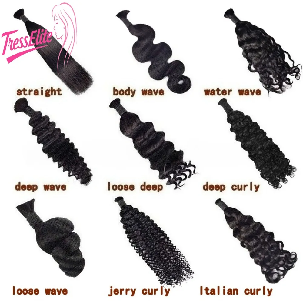 

10A Настоящие косички для волос, объемные волосы, бразильские девственные волосы Remy, 10-30 дюймов, 100% необработанная сменная прическа для улучшения изображения и темперамента