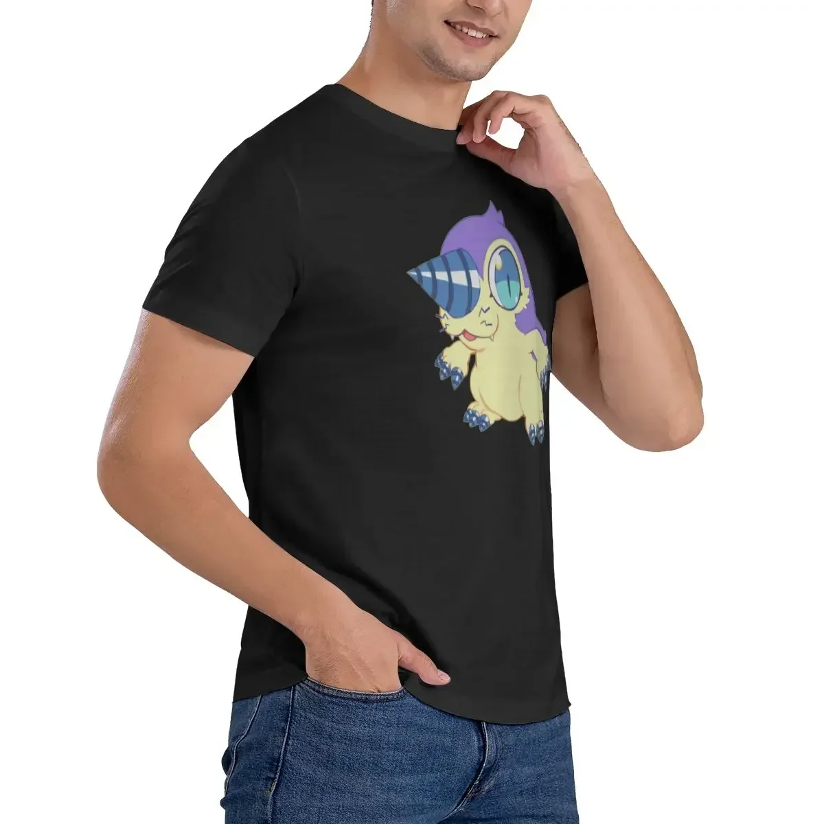 Digimon Men's Classic Unisex Cotton T-Shirt for Men & Women, Classic Tee