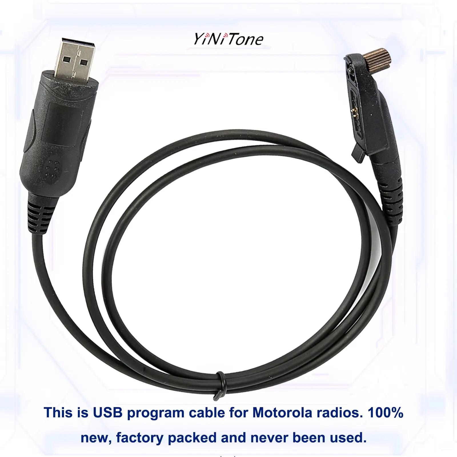 Schrijf Frequentie Lijn Voor Motorola Radio Gp328plus Gp338plus Gp644 Gp688 Gp344 Gp388 Ex500 Walkie Talkie Usb Programmeerkabel