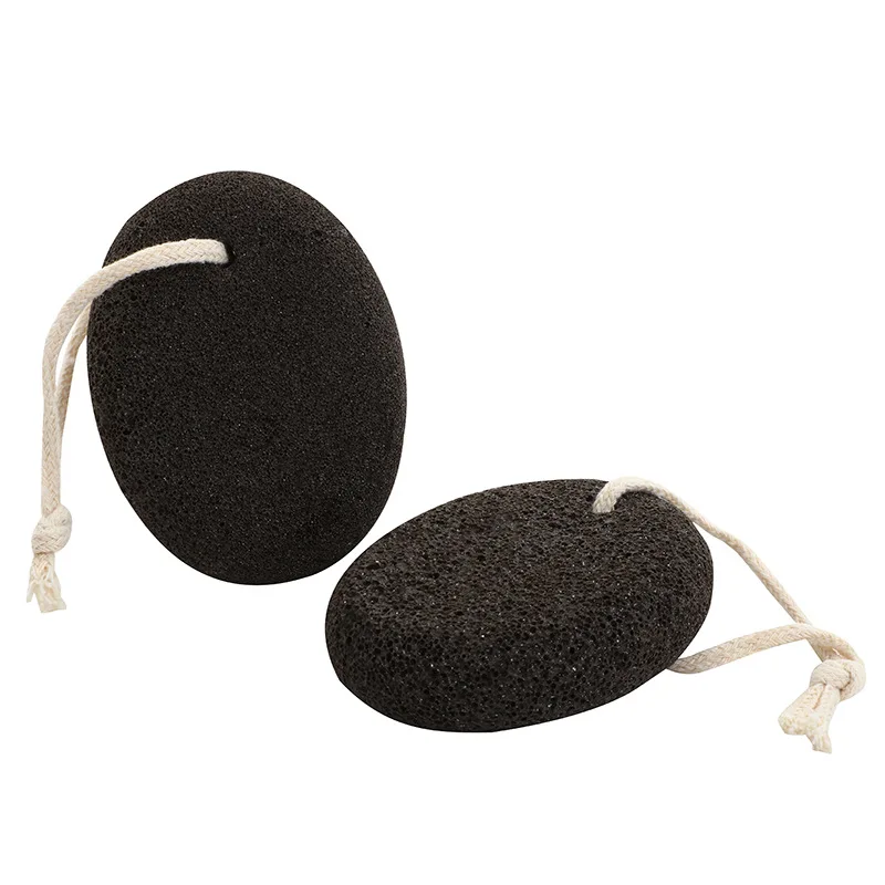 البركاني الخفاف حجر مقشر القدمين المزدوج الجانب الكالس مزيل حمام مقشر تدليك فرشاة مع ثقوب باديكير أداة أجهزة غسيل #5