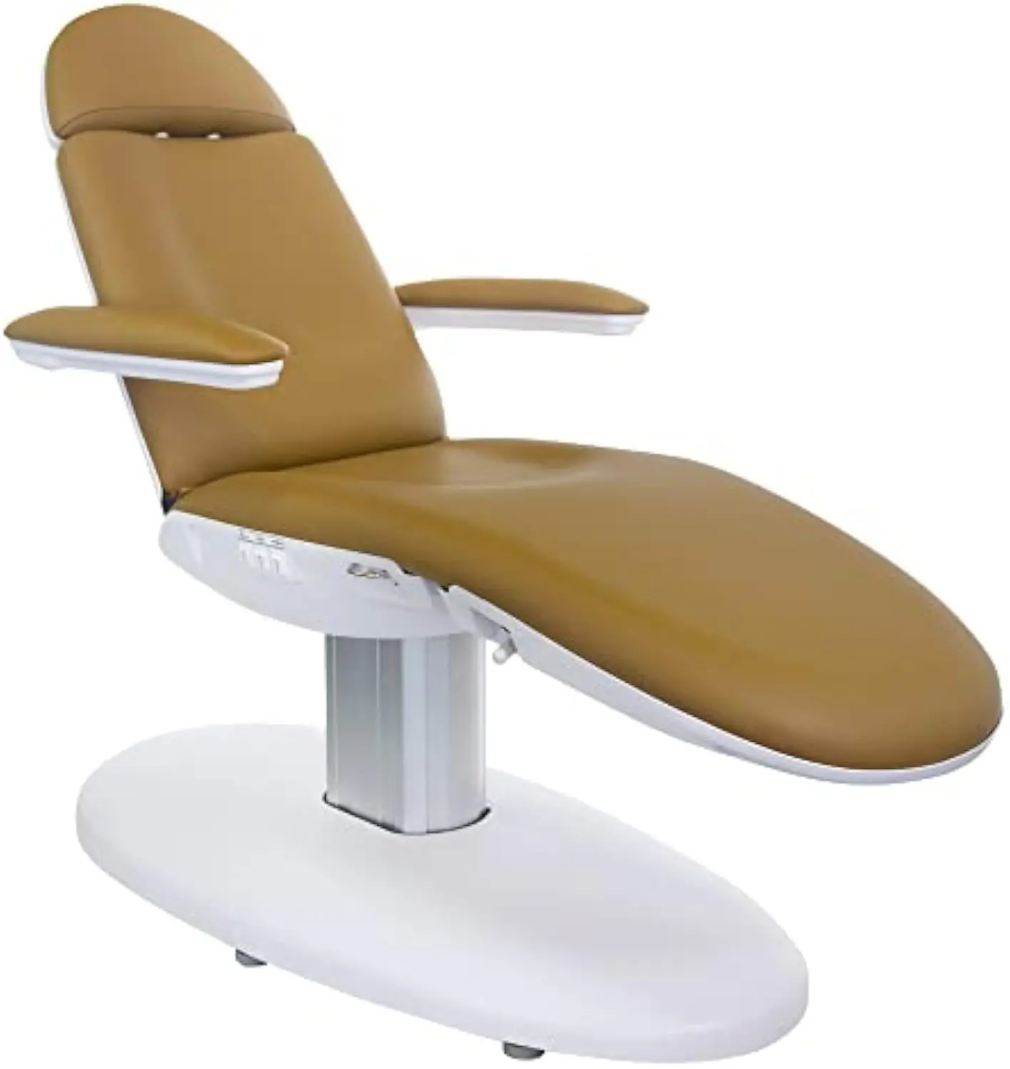 Camel Orange Electric Medical Spa Treatment Facial Beauty Bed Massage Table With Hand Remote Control