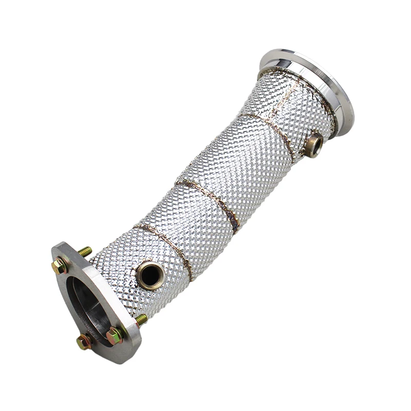 

YD Heat Shield Exhaust Pipe For Audi A4/A5/Q5 B9.5 2.0T 2021-2024 Free Flow Stainless Steel Exhaust Pipe With Car Exhaust System