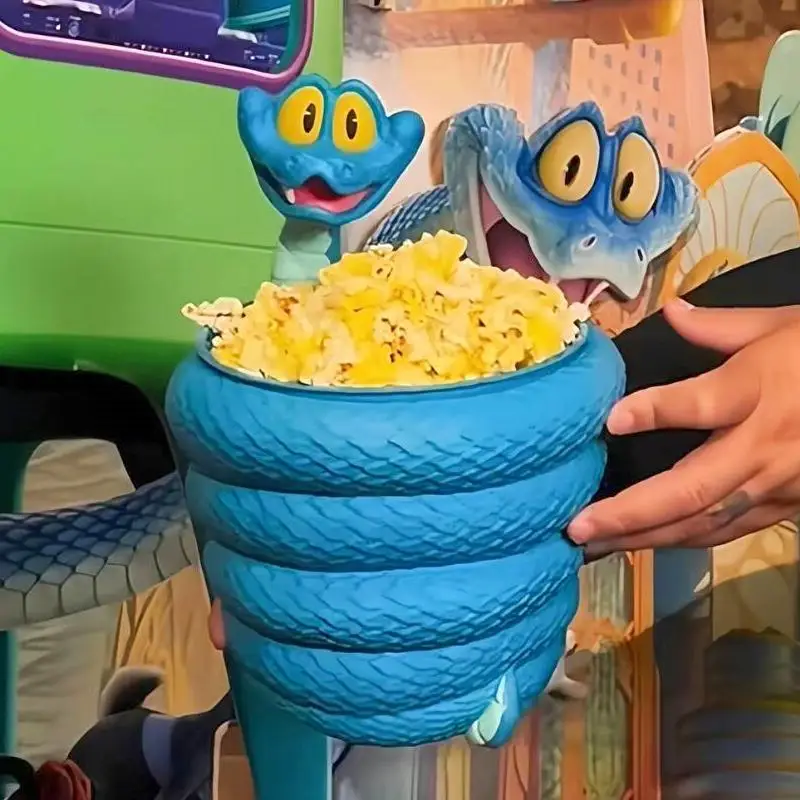 12 cm Neue Heiße Verkauf Cartoon Animation Disney Zootopia 2 Gary Popcorn Eimer Desktop Decor Popcorn Eimer Candy Jar geschenk
