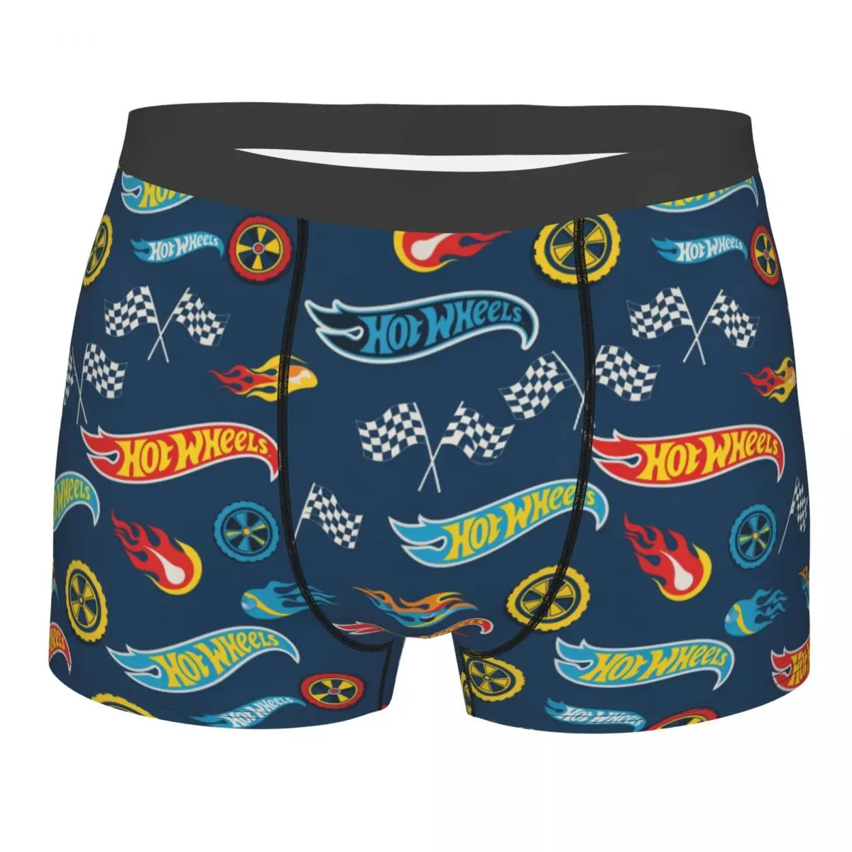 

Custom Made To Race Hot Wheels Car Underwear Male Printed Boxer Briefs Shorts Panties Breathable Underpants