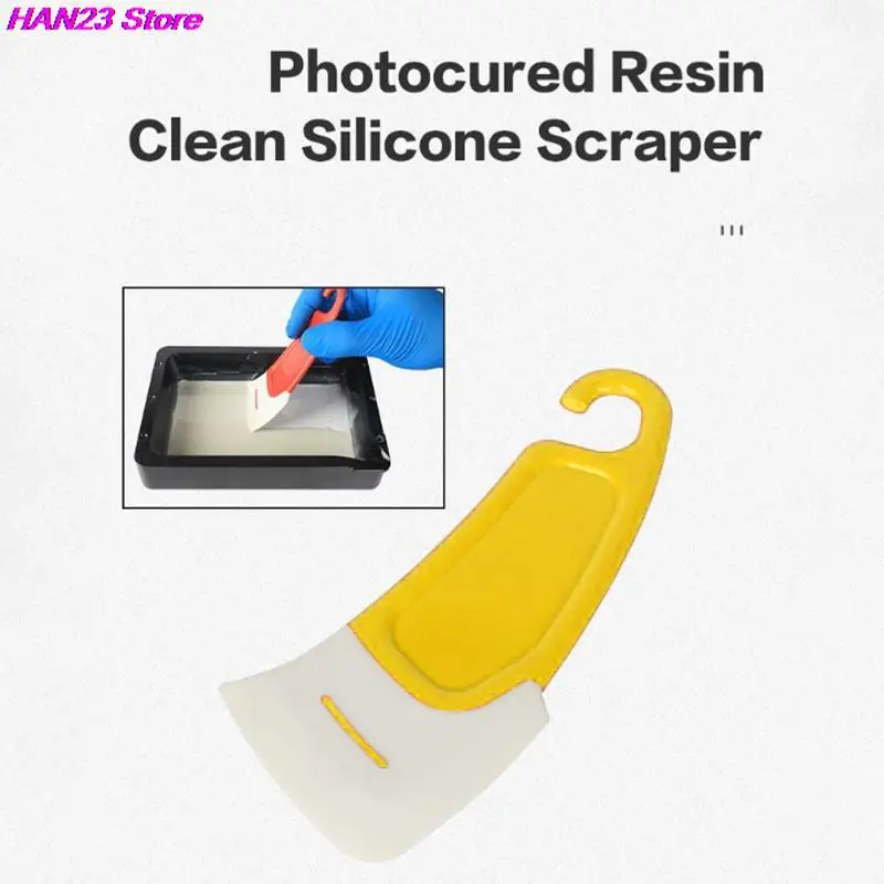 3D Printer Parts Resin Trough Tank Cleaning Scraper Soft Scraper For 3D Printer Kitchen Cleaning Scraper Oil Stain Cleaning Tool