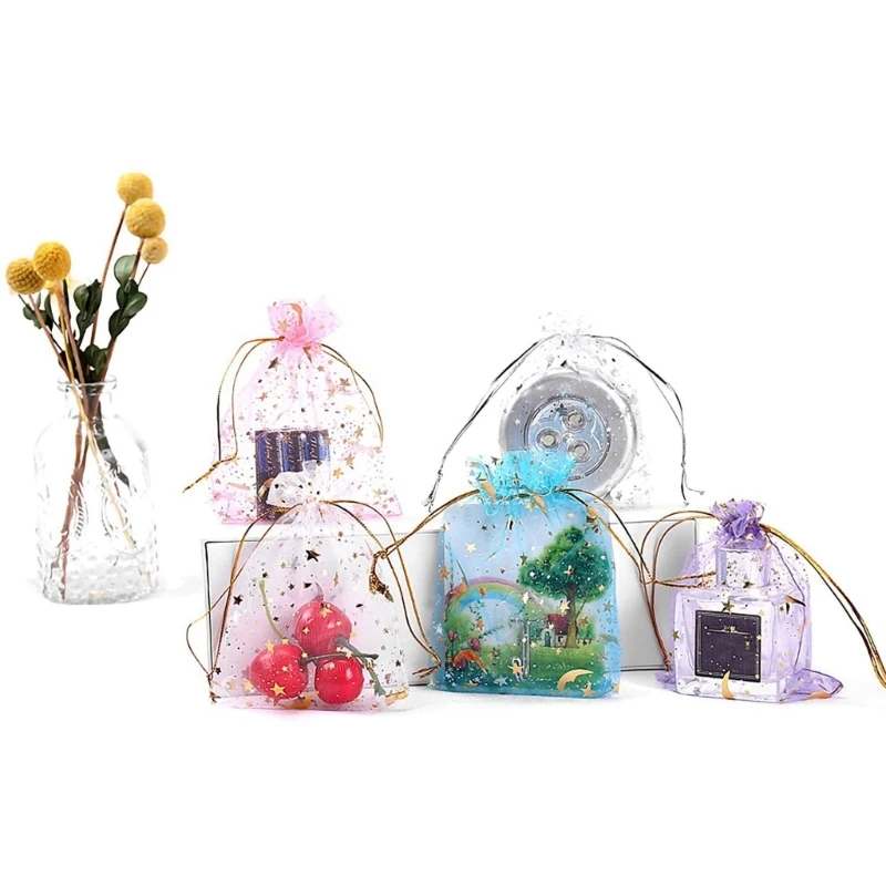 Organizadores almacenamiento patrones estrellas múltiples Cierre cierre bolsa impermeable