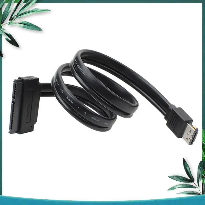 (NEW) Power ESATA USB 2.0 Adapter Cable For Multipurpose SATA HDD Use, Compatible With 2.5Inch/3.5Inch Drives