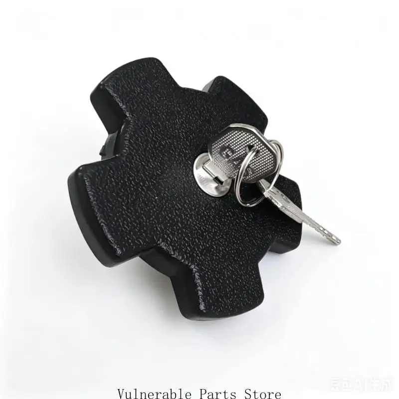 Car Cap Replacement Part, 1115650400 Black Textured Exterior Cap with Mixed Material Build for Spare Maintenance