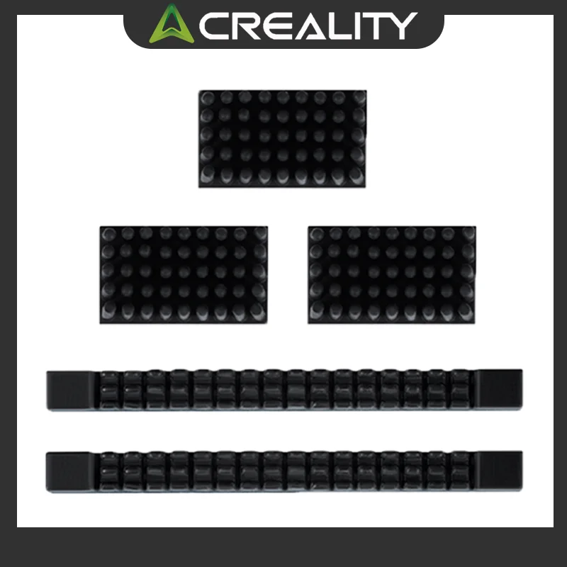 Creality Strip Lap Mulut untuk Seri K1 Kit Mulut Penyeka Multiwarna Kit Peningkatan Pencetakan Multiwarna Printer 3d Penyeka Nosel