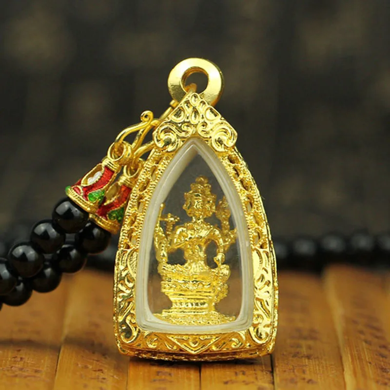 2023 Special Offer Asia Thailand temple four-faced God Buddha Amulet  Buddhism talisman bring good luck attract wealth M6
