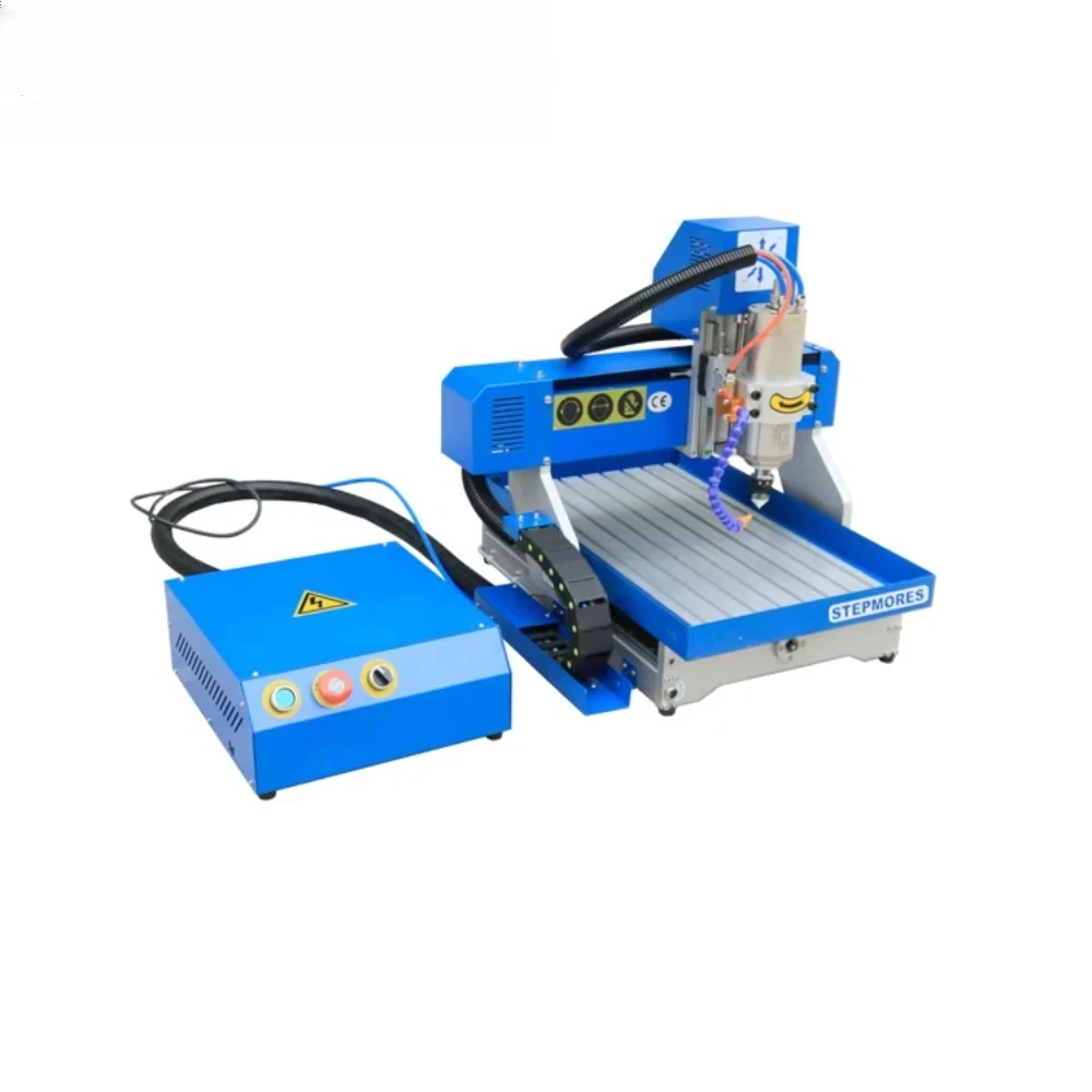 Cost-Effective Square Linear Rail Mini Desktop CNC Router - Small 3040 CNC Milling Machine for Wood