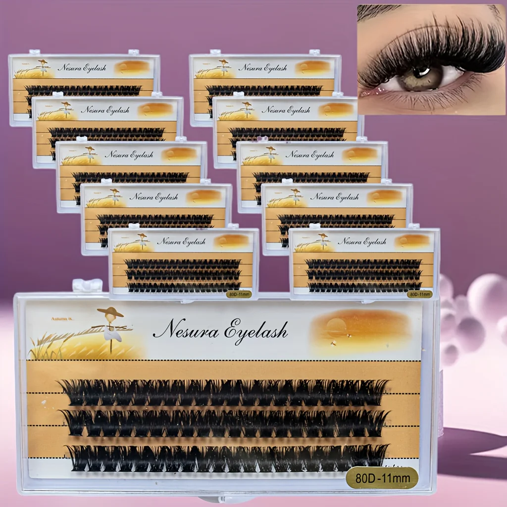 sackvis-10-caixas-80d-cilios-conjunto-de-seda-sintetica-mais-suave-cluster-cilios-10-caixas-por-conjunto-banda-preta-cilios-naturais-9-14mm