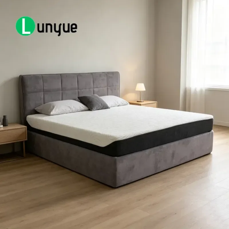 Memory Foam Mattress Segmented Boneless Compression Bed Modern Furniture Roll Up Foam Mattress Boxed Delivery Easy Move