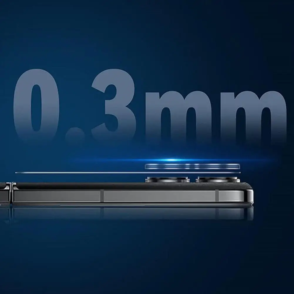 Pelindung lensa kamera, 2 dalam 1 untuk OPPO Find N2 Flip kaca Tempered pelindung layar anti-sidik jari/minyak pelindung noda Fi I7G8