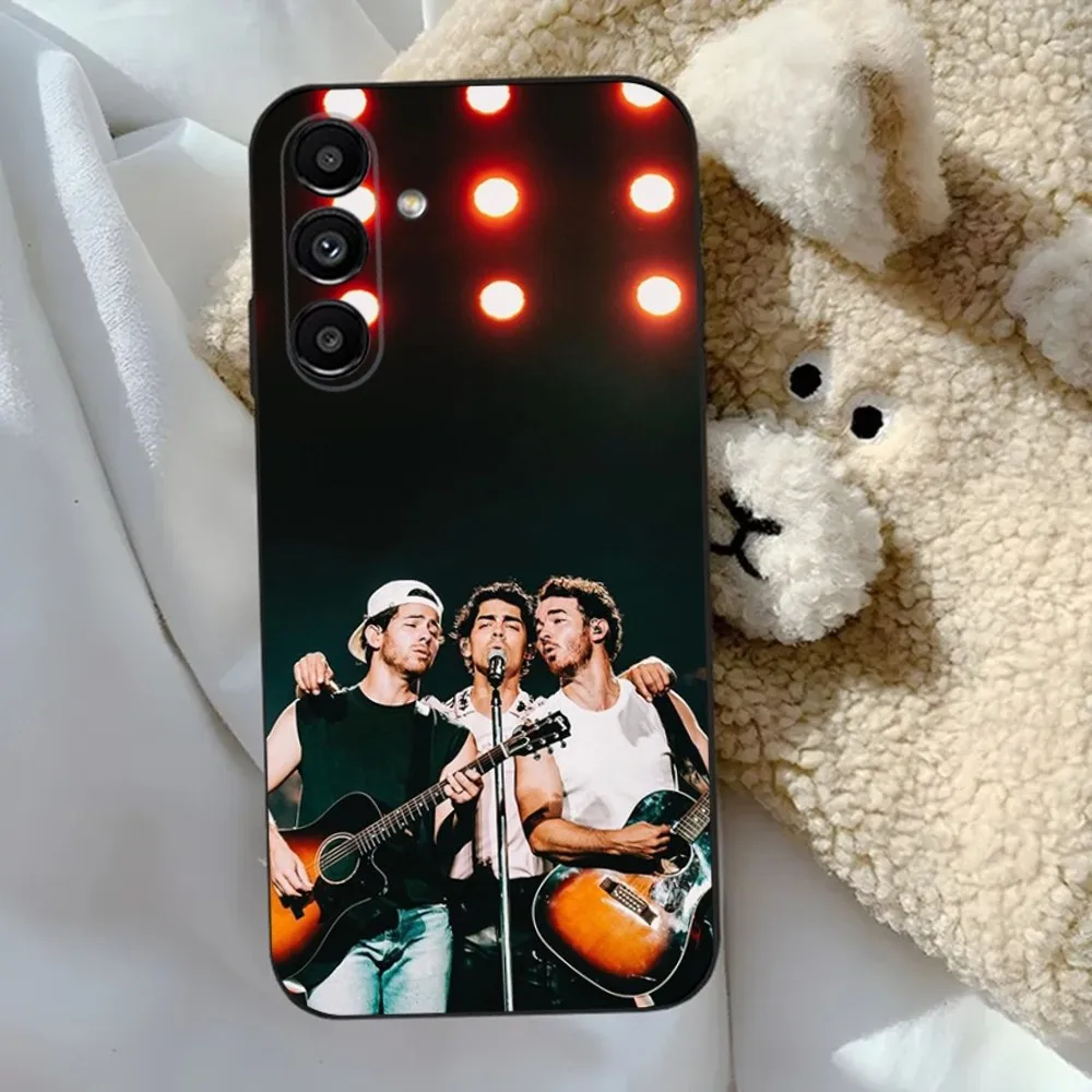 J-Jonas-S Band B-Brothers Phone Case For Samsung S24,23,22,30,21,10,9,Ultra,Plus,Lite,FE,5G Black Soft Case