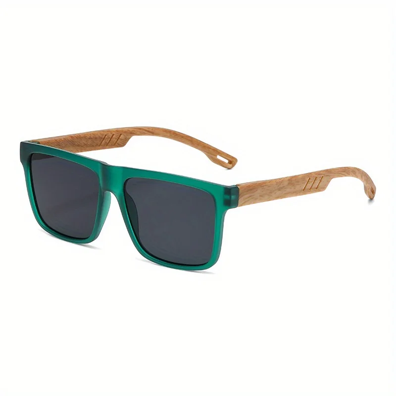 1pc Retro Walnuss Ultra-Licht Platz Polarisierte Exquisite Mode Sonnenbrille Für Männer Frauen Im Freien Fahren Strand Reise brillen