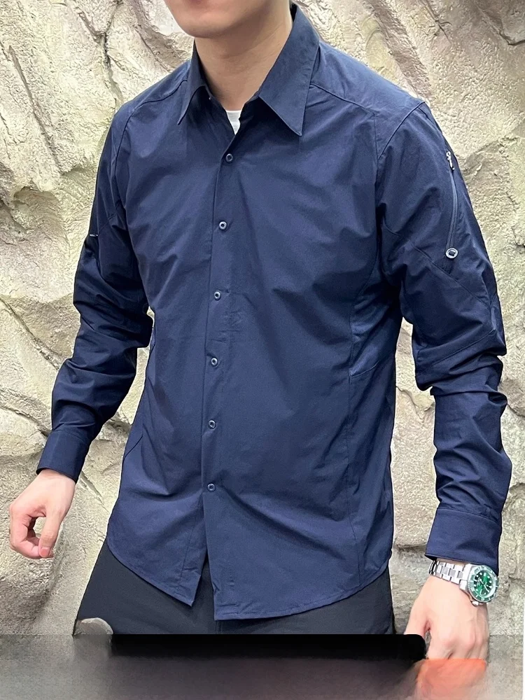 

Outdoor Lightweight Waterproof Breathable Qui Dry Moisture ng irt LS Series Spring Autumn Seasonal Lightweight irt