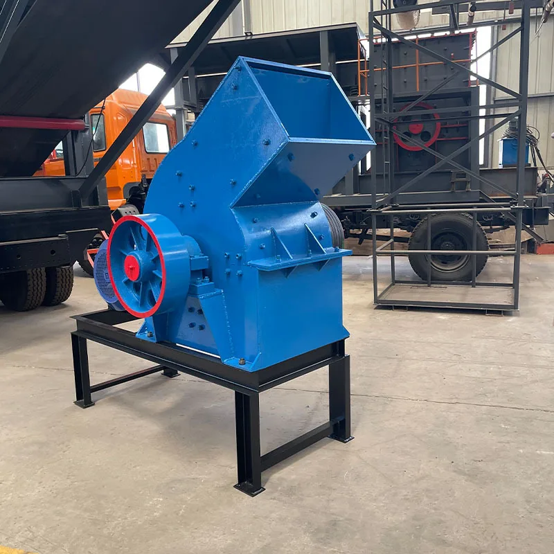 Shimite Small Portable Diesel Engine Hammer Crusher High Rigidity Easy To Operate 25-40 Tons/Hour Crushing Capacity Can Crush