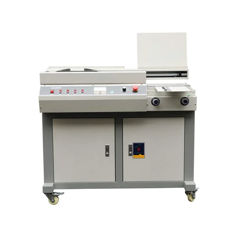 High Speed Automatic Book Binding Machine Perfect Glue Binding Machine With Cover Feeder